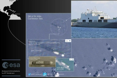 US special forces' "ghost ship" appears off Venezuela